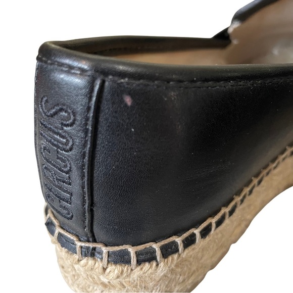 Circus by Sam Edelman Black Espadrille Platform Slip-Ons - Picture 9 of 9
